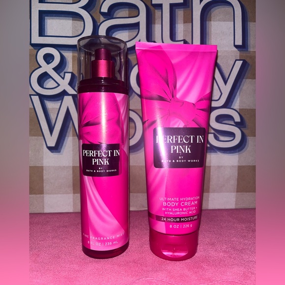 Bath & Body Works Perfect in Pink Body Care Set - Picture 1 of 2